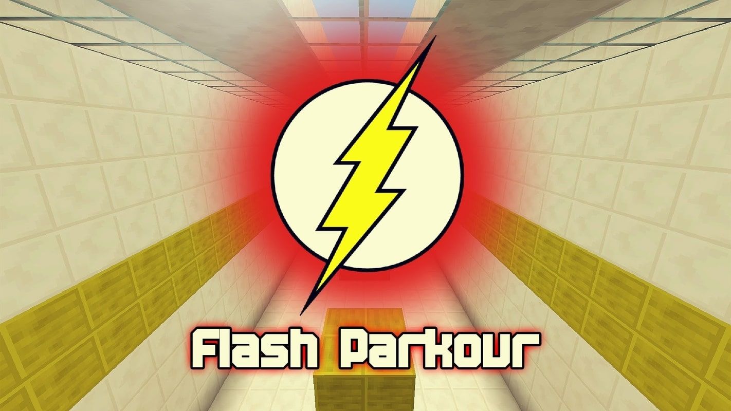 A poster of the map using the same logo as Flash, the DC Comics superhero