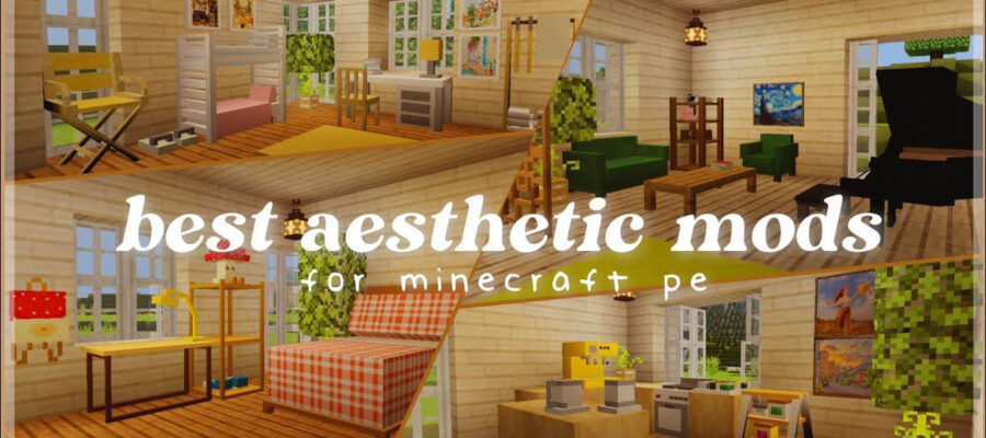 Las mejores modificaciones estéticas de muebles, lindas modificaciones para Minecraft Bedrock - MCPE AddOns