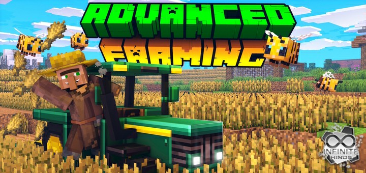 Advanced Farming Addon Best Minecraft Mod for solo play